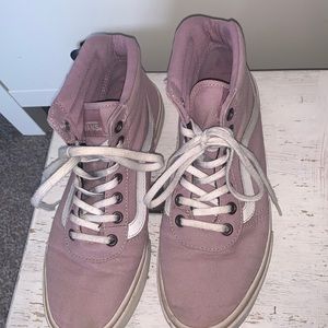 Purple skater vans. Size 8.